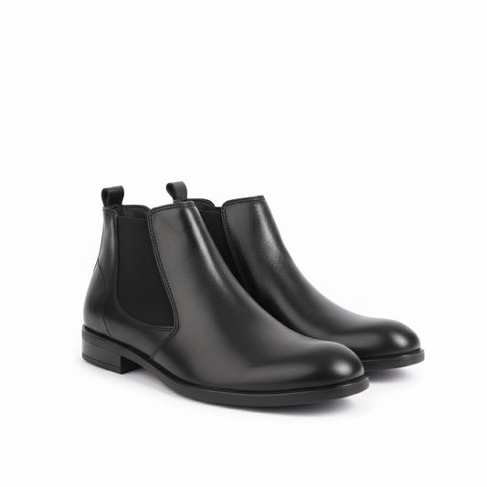 Benaaz Chelsea Boots – Bottines Homme Élégantes en Cuir Noir | Style Classique & Confort Premium