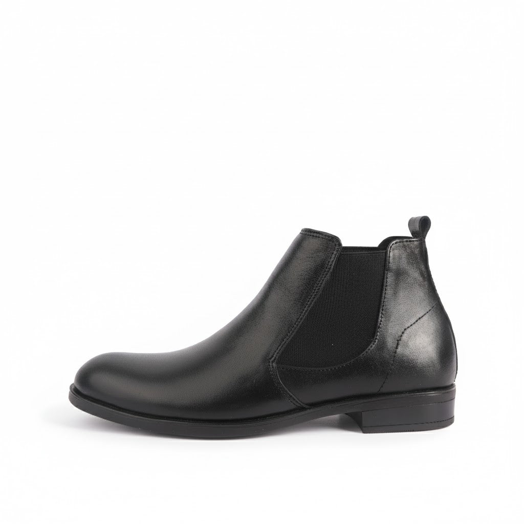 Benaaz Chelsea Boots – Bottines Homme Élégantes en Cuir Noir | Style Classique & Confort Premium