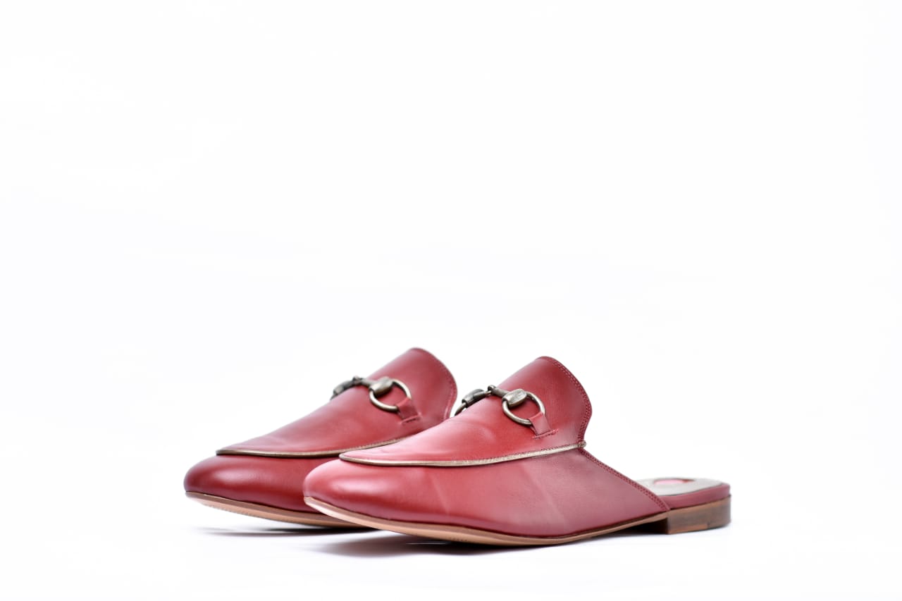 Benaaz Sabot Femme en Cuir Véritable – Confort Élégant