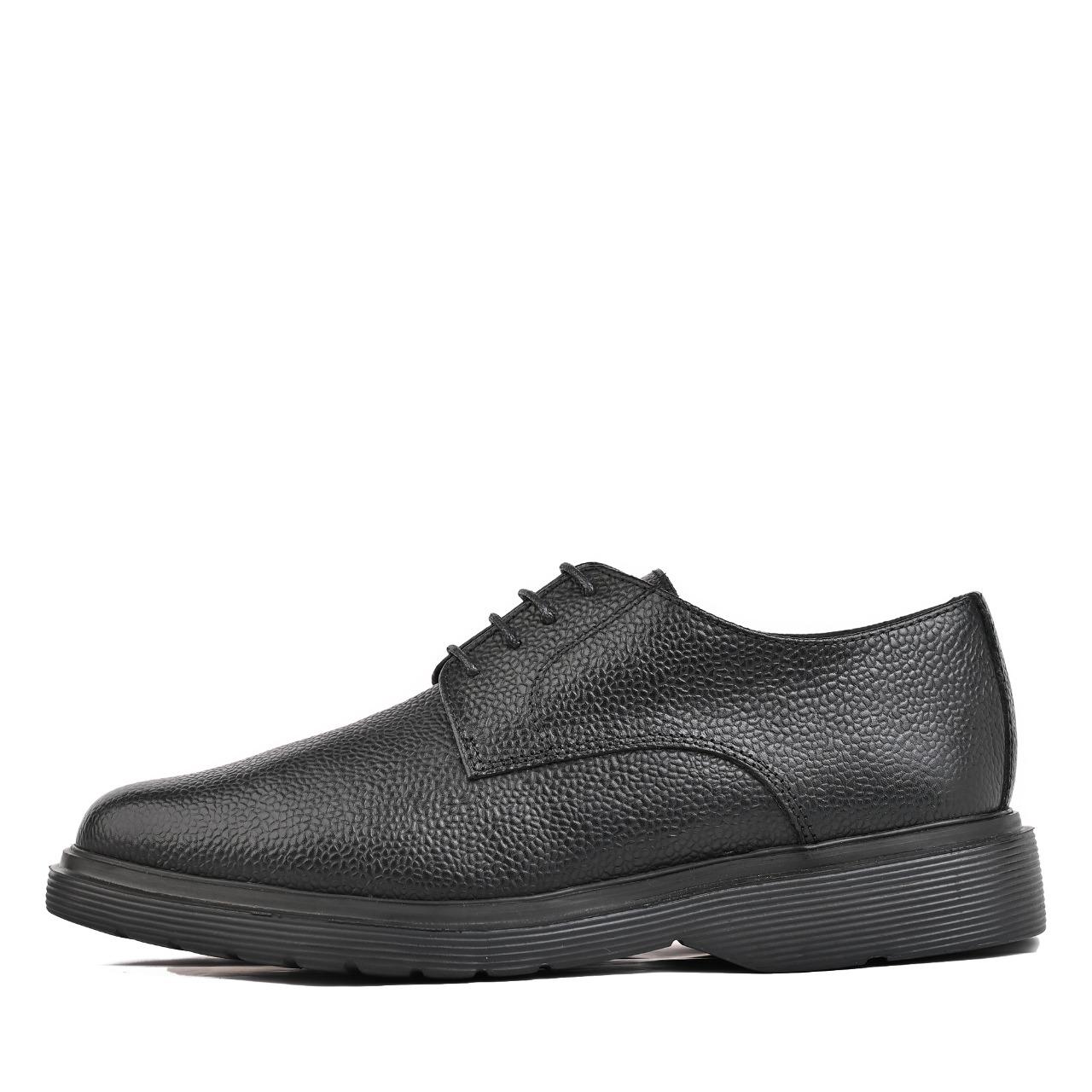 Benaaz Alex Smith – Chaussures Homme en Cuir Noir Grainé 100% Premium avec Semelle EVA Ultra-Légère et Confortable