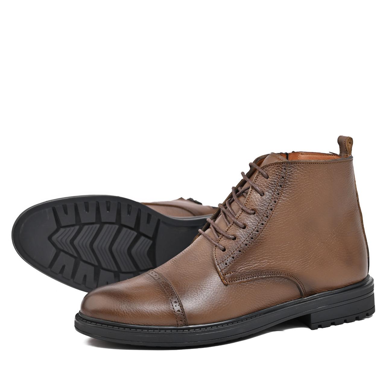 Benaaz BOOT007 – Bottines Homme en Cuir 100% Premium avec Fermeture Zippée et Semelle Confortable