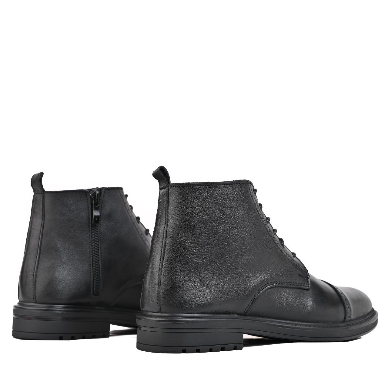 Benaaz BOOT007 – Bottines Homme en Cuir 100% Premium avec Fermeture Zippée et Semelle Confortable