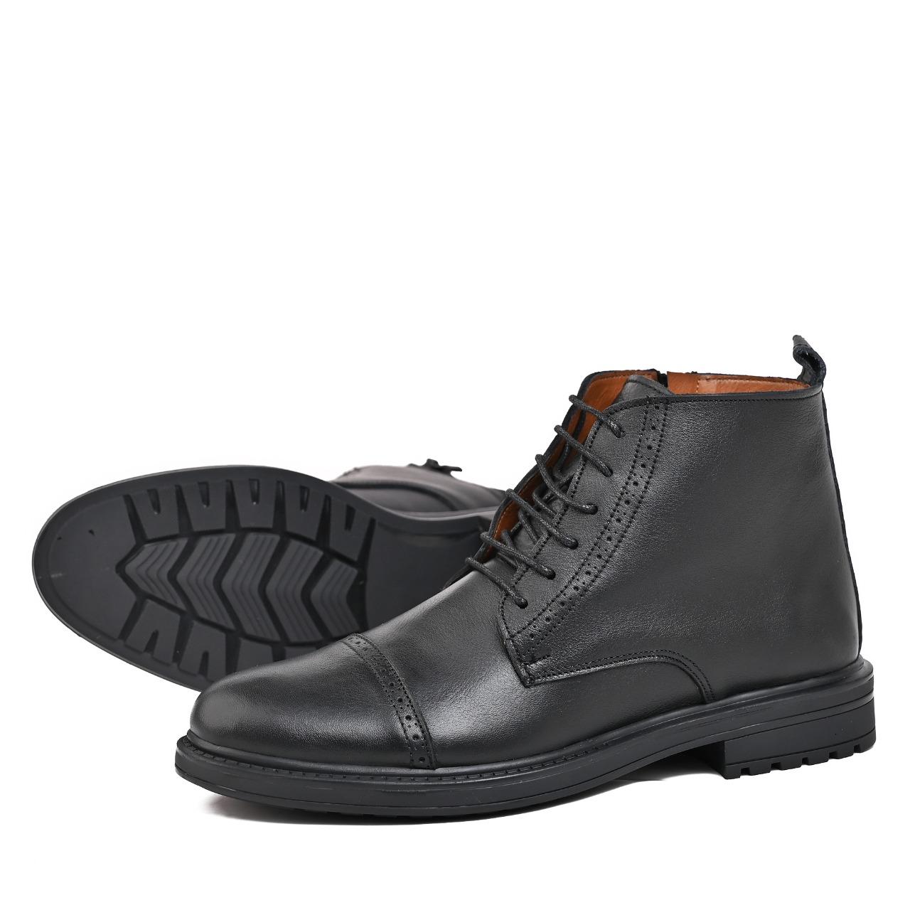 Benaaz BOOT007 – Bottines Homme en Cuir 100% Premium avec Fermeture Zippée et Semelle Confortable