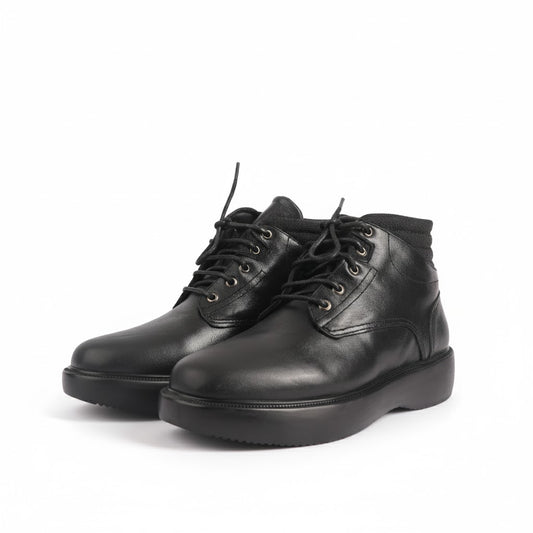 Benaaz Rio – Bottines Homme en Cuir Premium Noir | Confort Ultra-Léger & Semelle Antidérapante